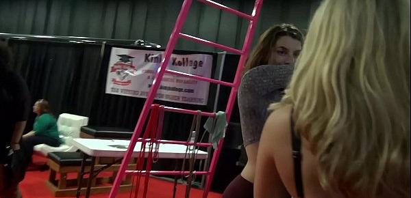  Exxxotica highlights-Hot cuties facesitting-Natasha Starr buttplugging-Lots more